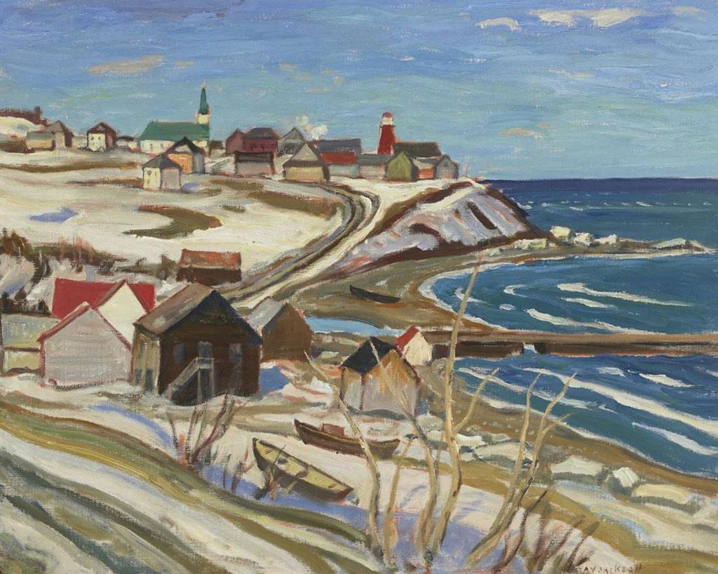 Alexander Young (A. Y.) Jackson (1882-1974) - The Shore Road
