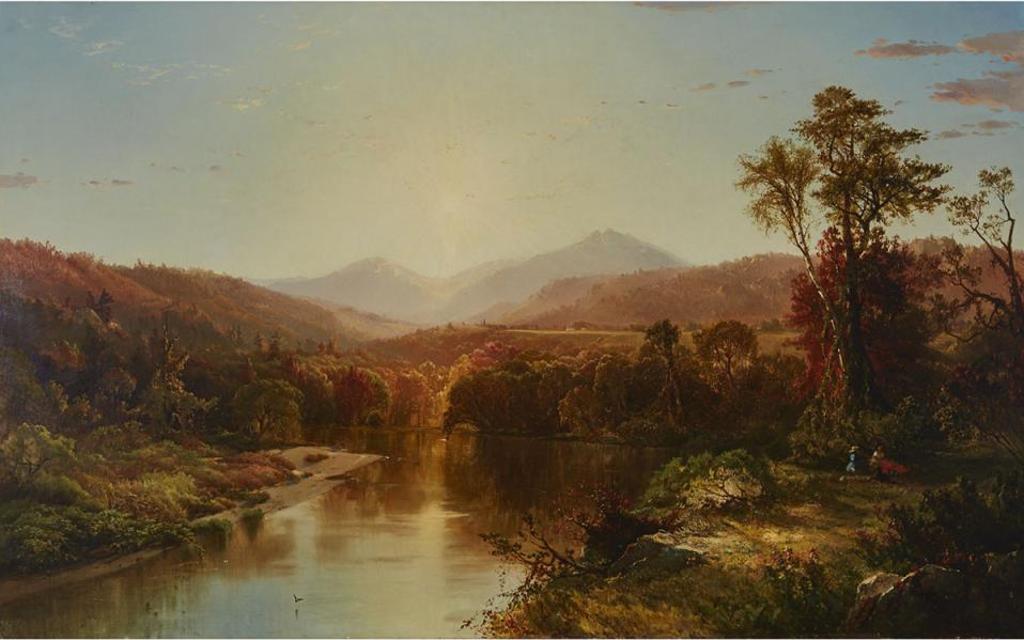 Aaron Draper Shattuck (1832-1928) - A Reminiscence Of The Androscoggin, 1859