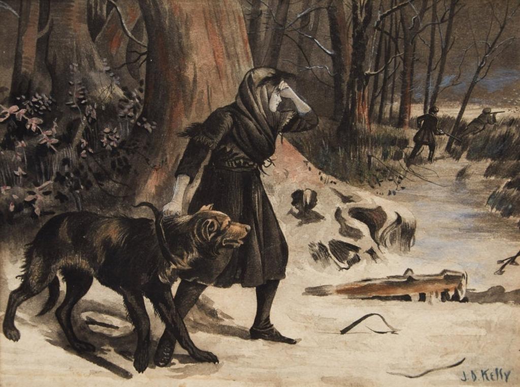 John David Kelly (1862-1958) - The Poacher's Daughter