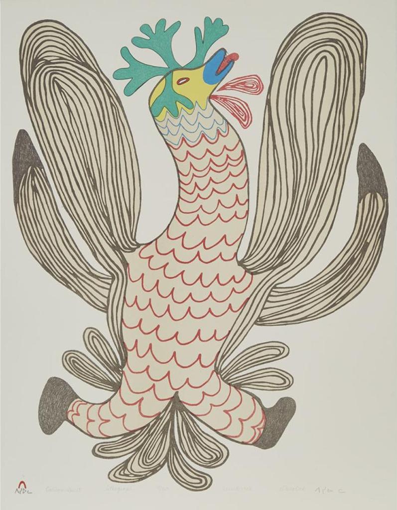 Pitseolak Ashoona (1904-1983) - Caribou Spirit