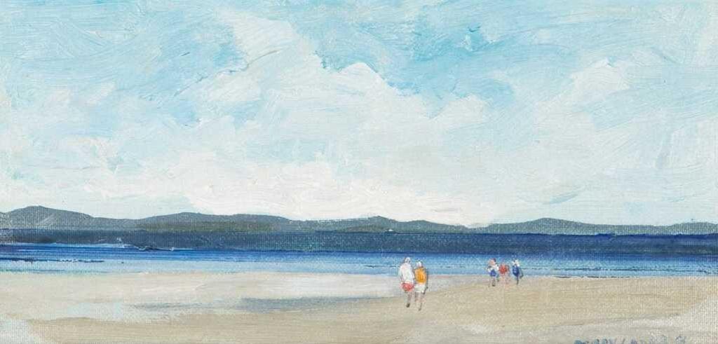 Molly Joan Lamb Bobak (1922-2014) - Beach