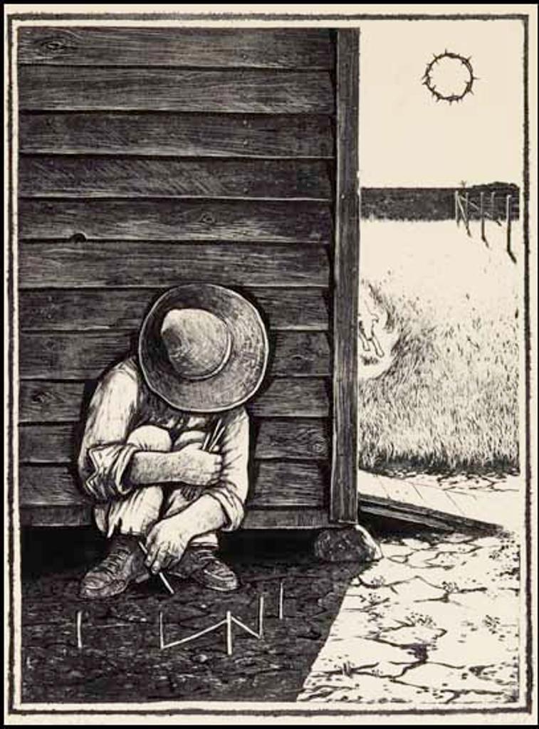 William Kurelek (1927-1977) - The Hound of Heaven