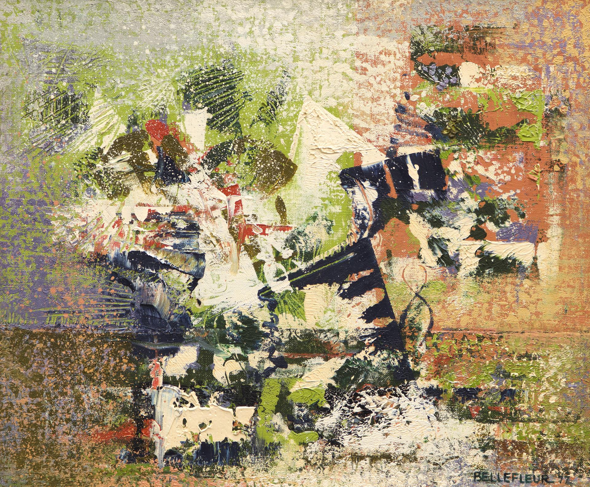 Léon Bellefleur (1910-2007) - Moulin à Paros, 1977