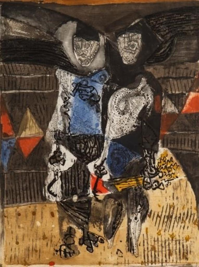 Jose Ortega (1921-1991) - Harvesters (1966)