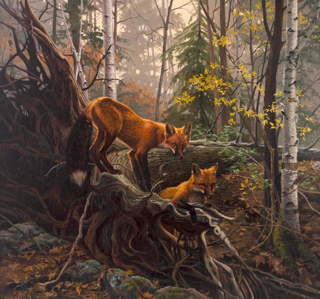 Ely Kish (1924-2014) - Forest Play