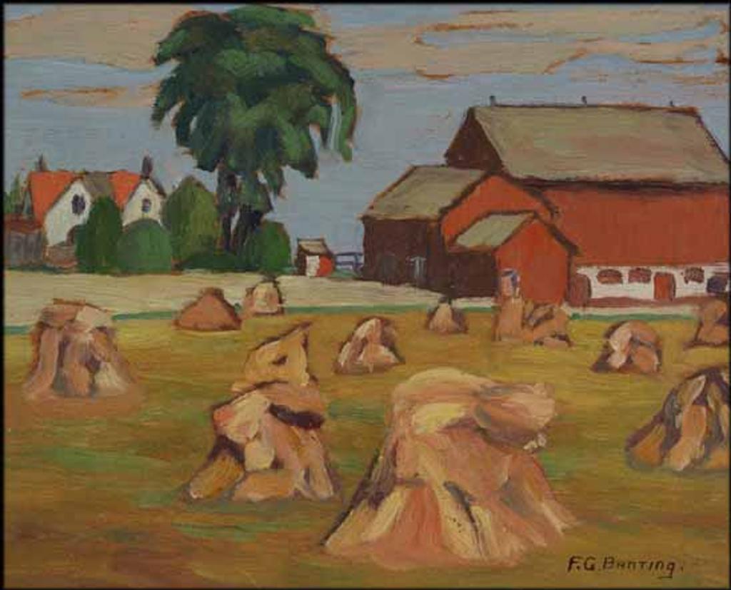 Sir Frederick Grant Banting (1891-1941) - Farm and Haystacks