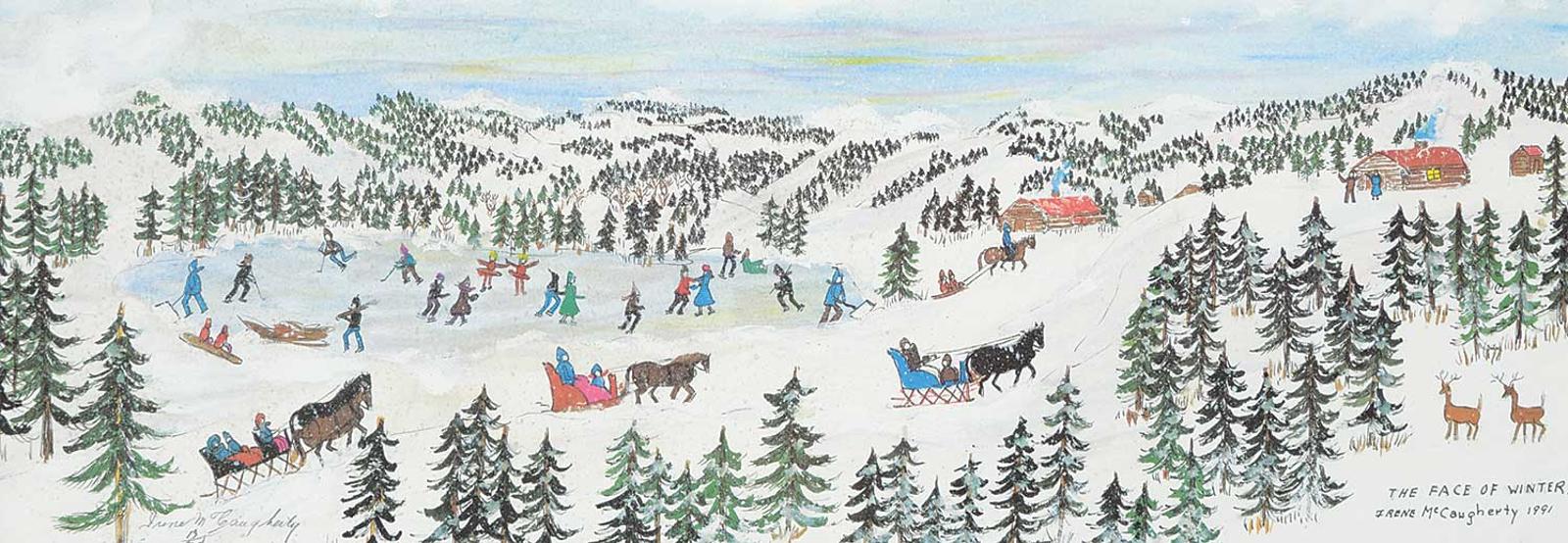 Irene E. McCaugherty (1914-1996) - The Face of Winter #13/500