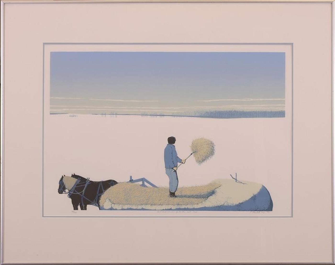 Peter Shostak (1943) - Dad Said We Could Go For the Next Load; ed. #45/100; 1981