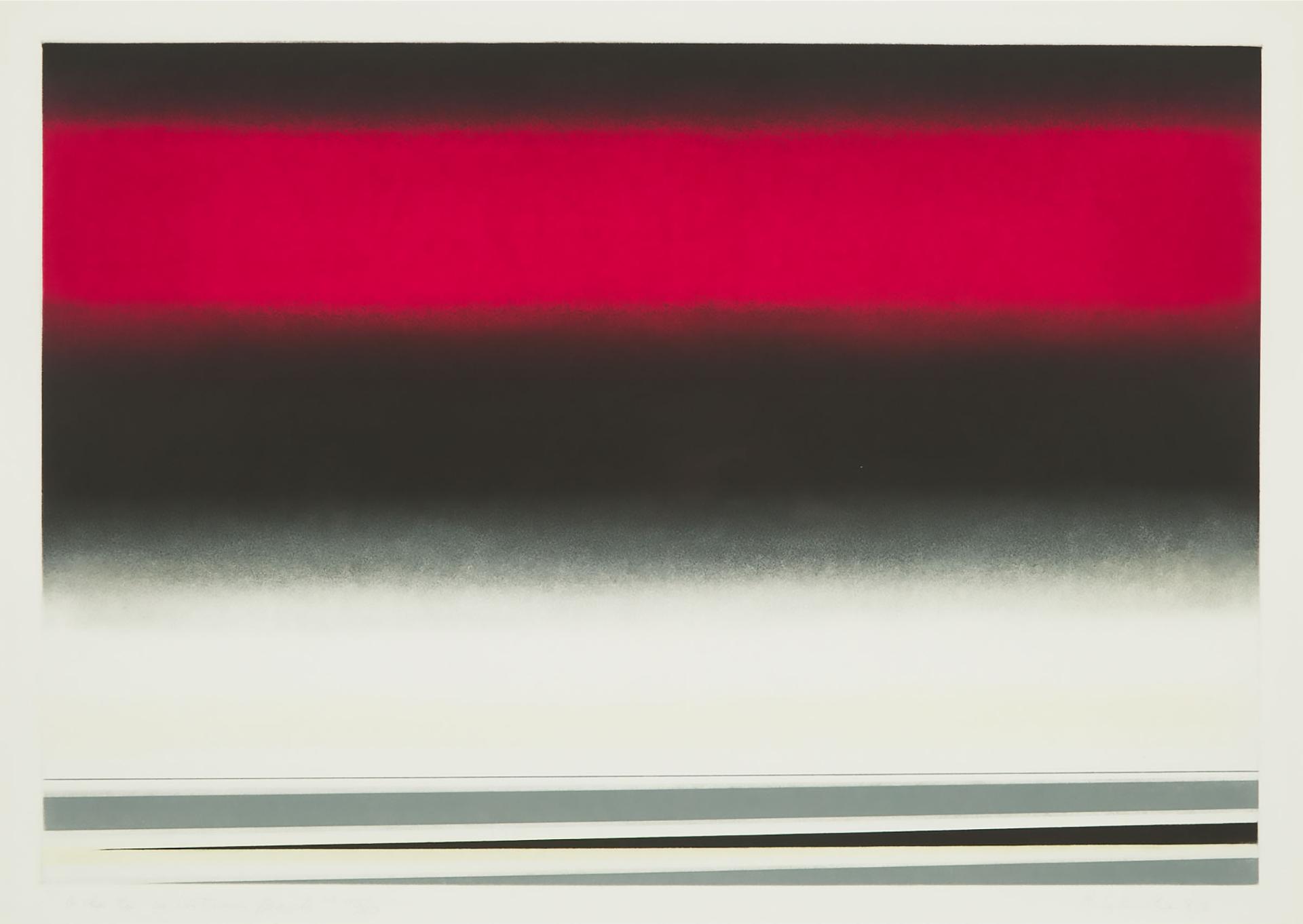 Rita Letendre (1928-2021) - Ode To Sebastian Bach, 1982