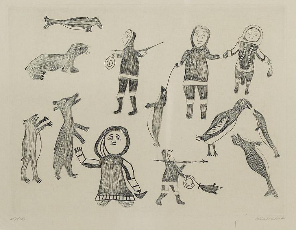 Kiakshuk (1886-1966) - Untitled
