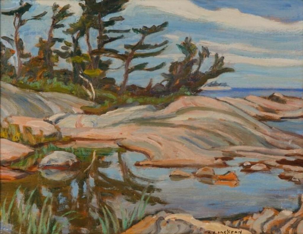 Alexander Young (A. Y.) Jackson (1882-1974) - Go Home Bay (1955)