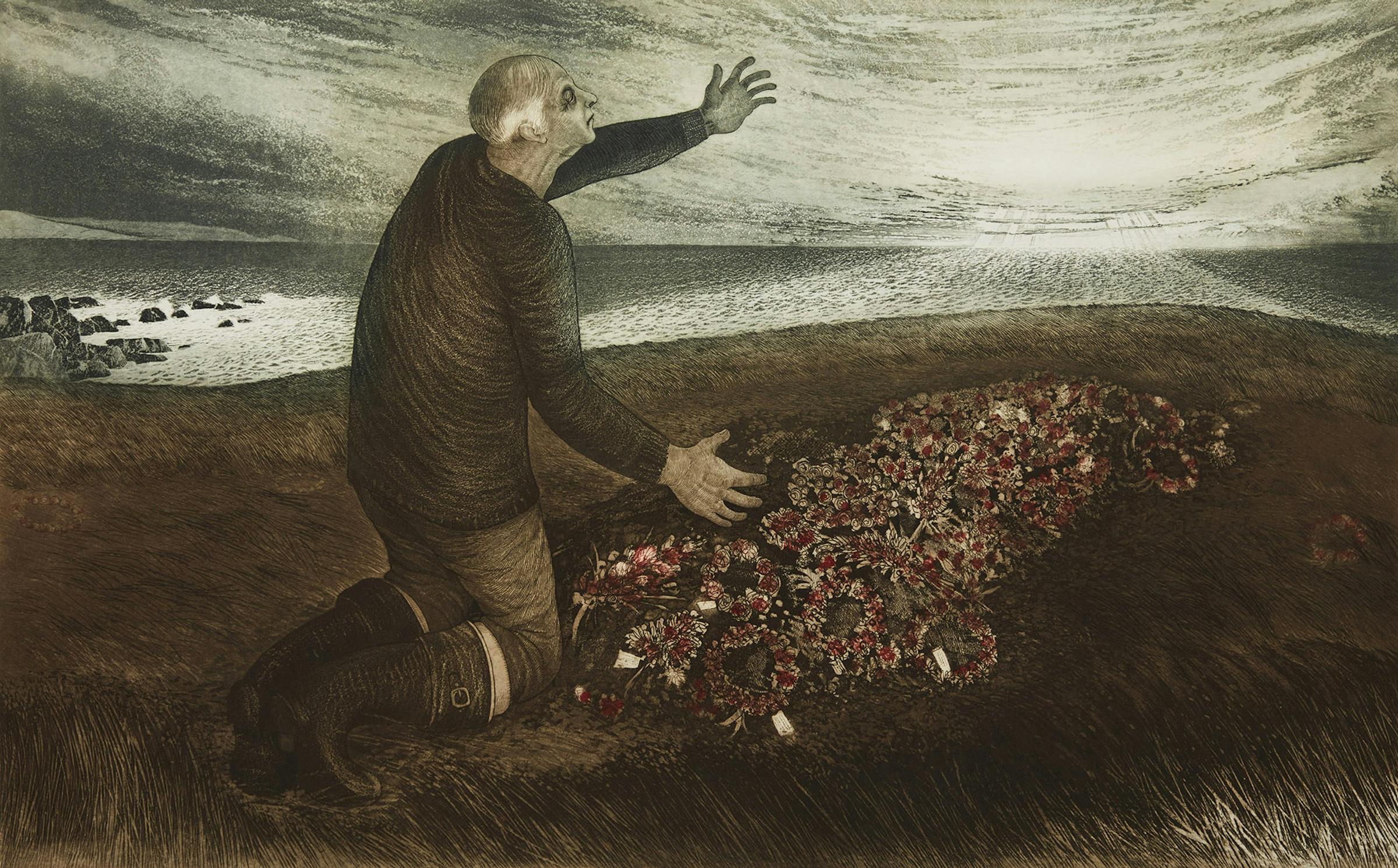 David Lloyd Blackwood (1941-2022) - Uncle Dan Sturge, Home from the Labrador