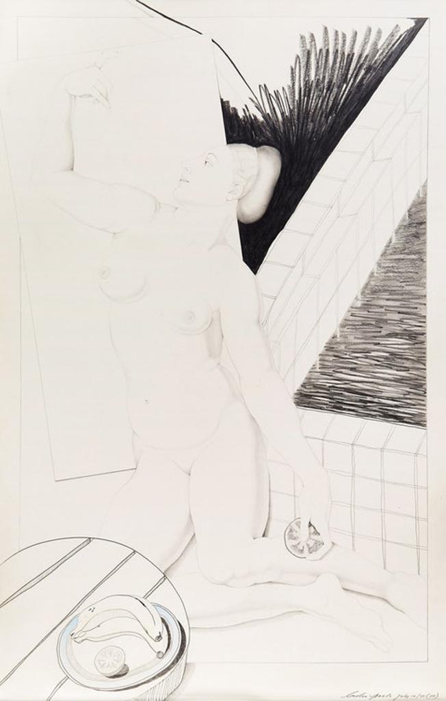 Leslie Donald Poole (1942) - Woman I (after Bronzino)