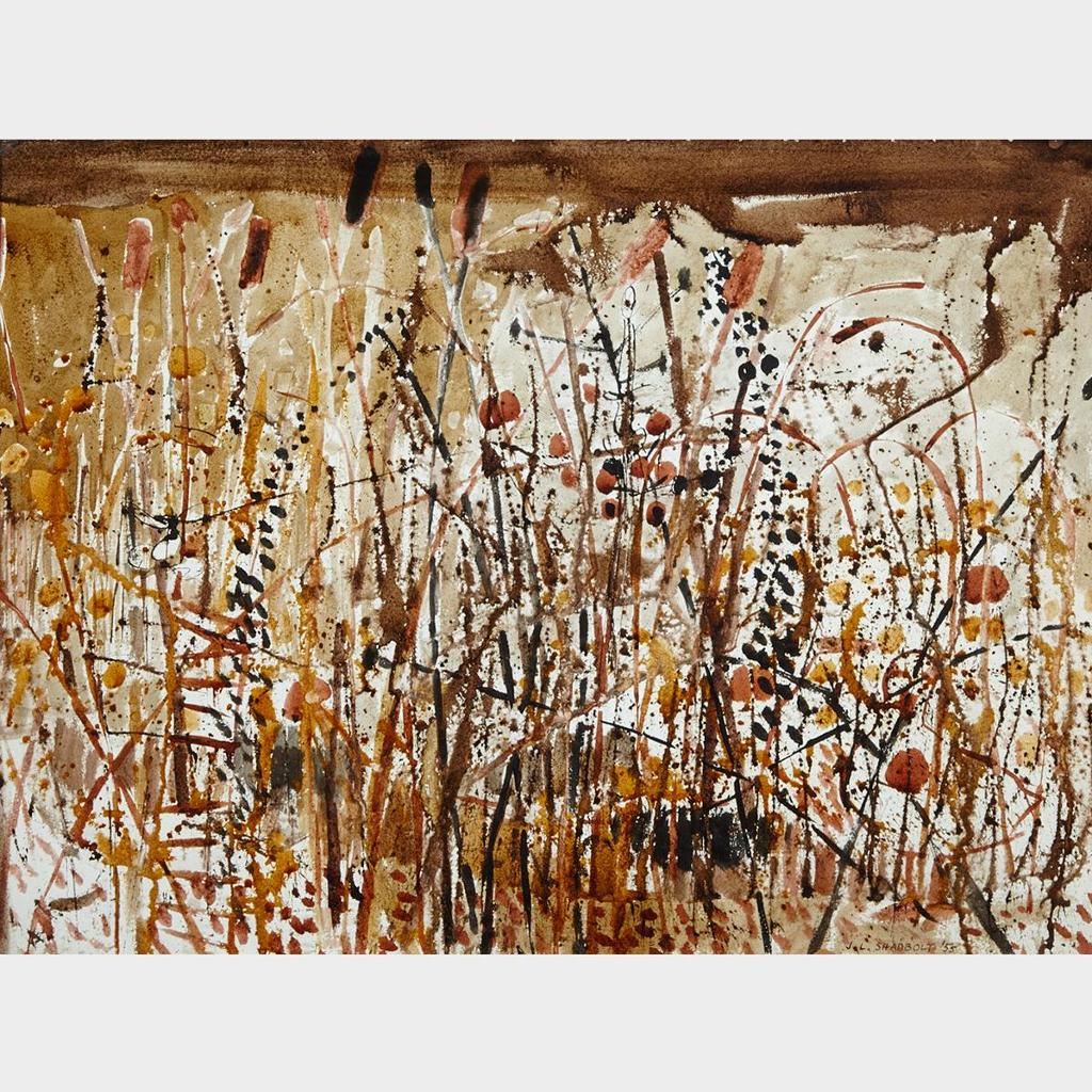 Jack Leaonard Shadbolt (1909-1998) - Untitled (Bulrushes)