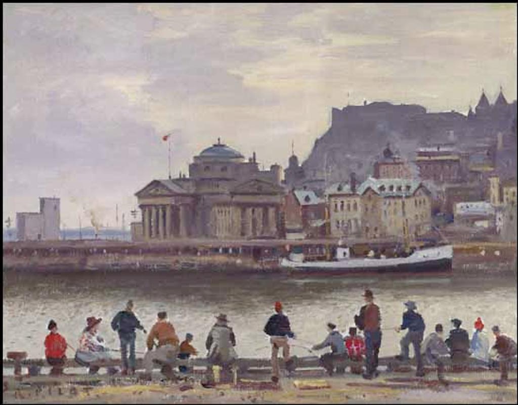 Robert Wakeham Pilot (1898-1967) - Smelt Fishers, Quebec