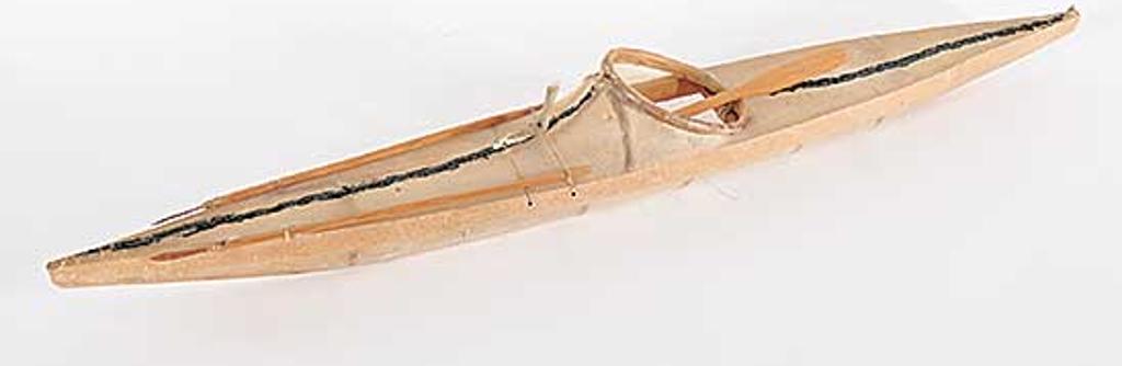 George Evaglok - Untitled - Sealskin Kayak