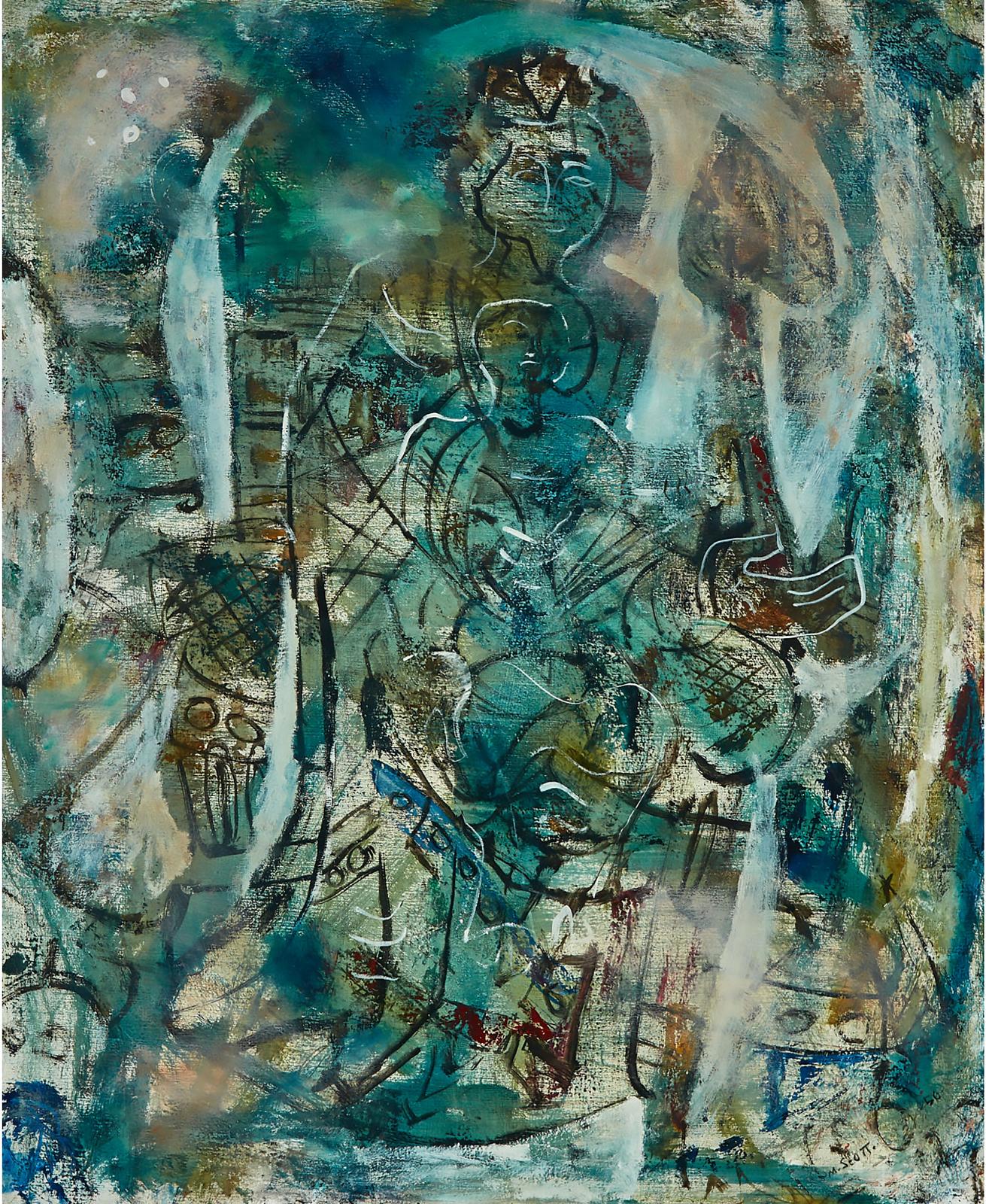 Marian Mildred Dale Scott (1906-1993) - Translation, Iconic No. 2, 1956