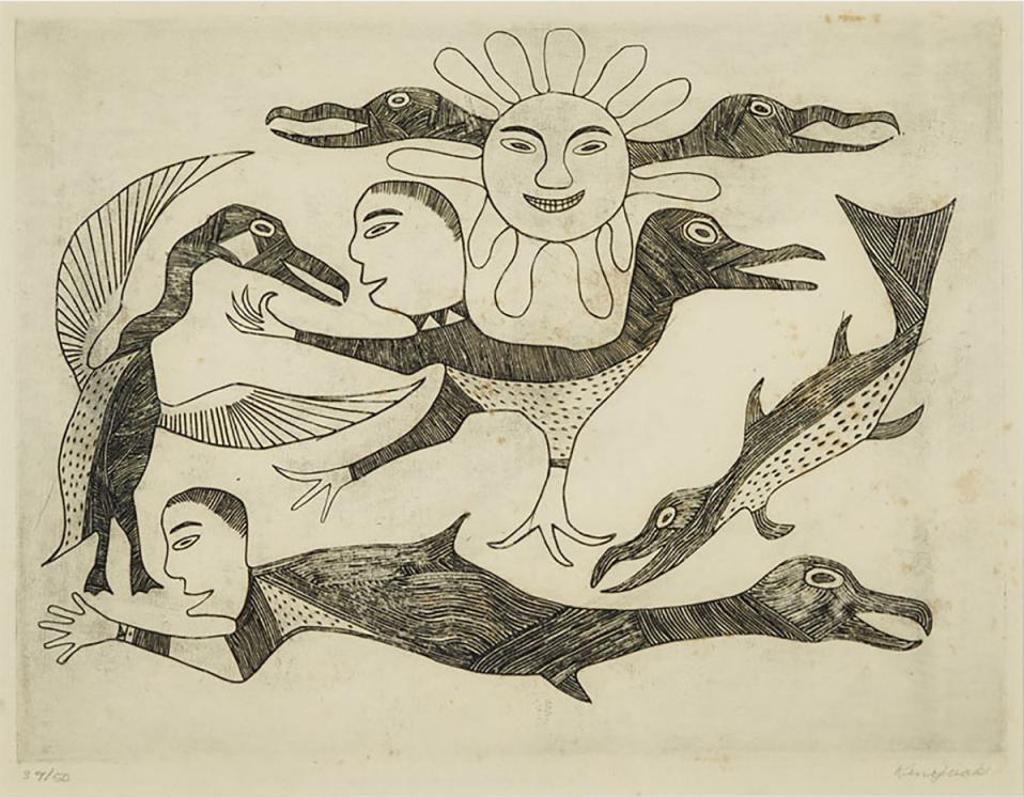 Kenojuak Ashevak (1927-2013) - Untitled (No. 29)