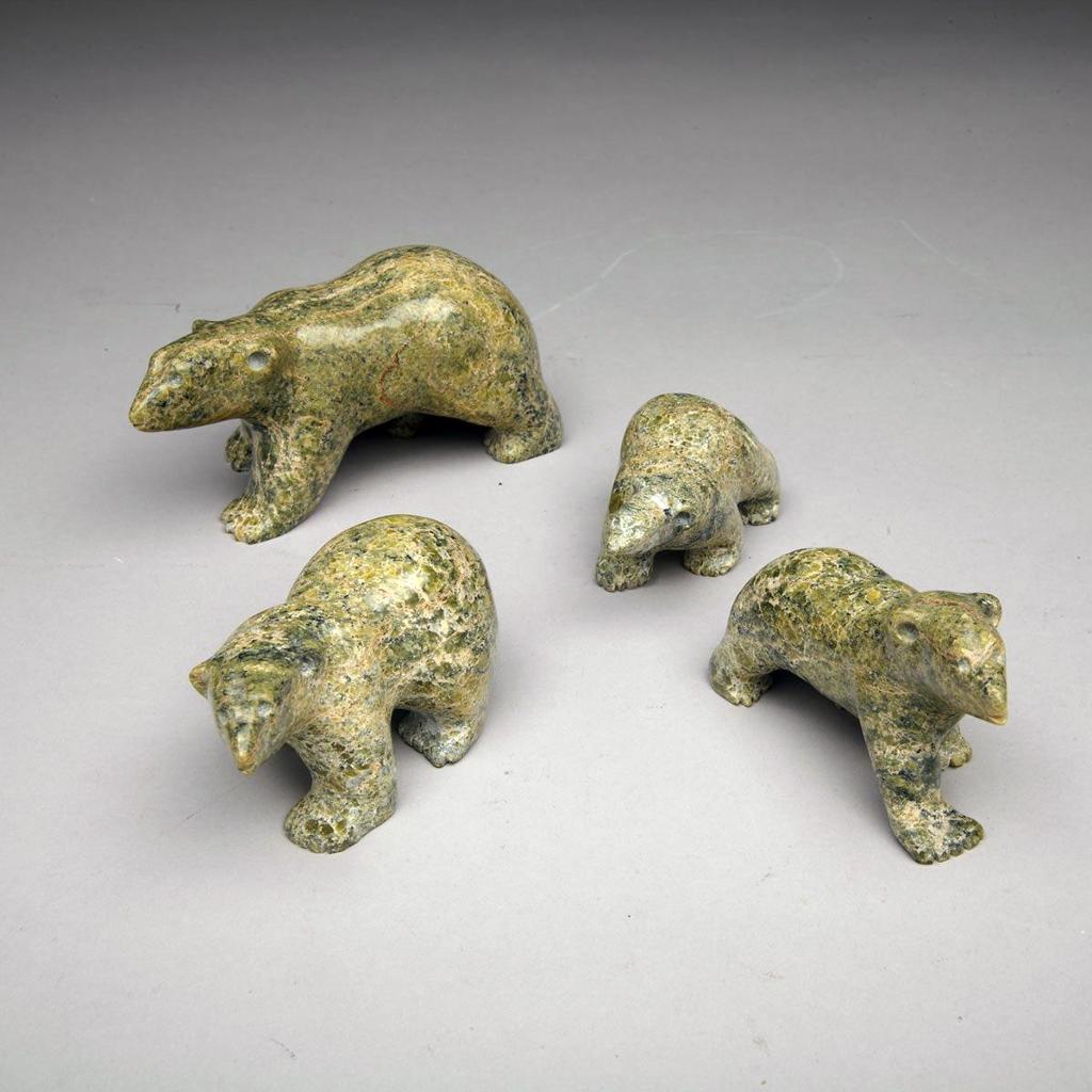 Harry Ikalukjual (1950) - Family Of Bears