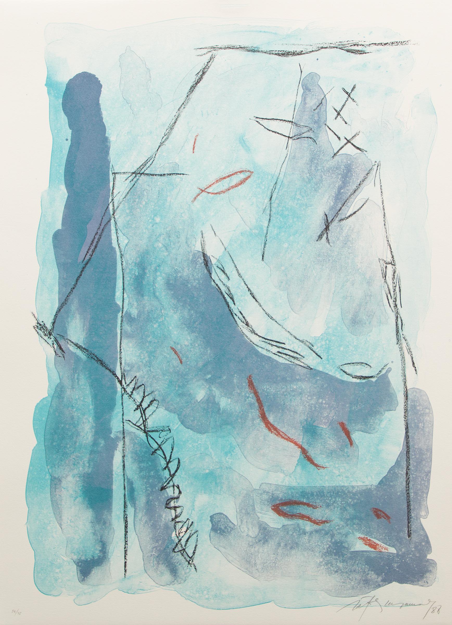 Alberto Ràfols Casamada - Sans titre / Untitled, 1988