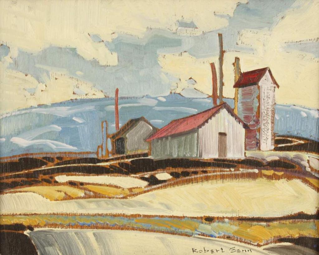 Robert Douglas Genn (1936-2014) - March Landscape-Beckett