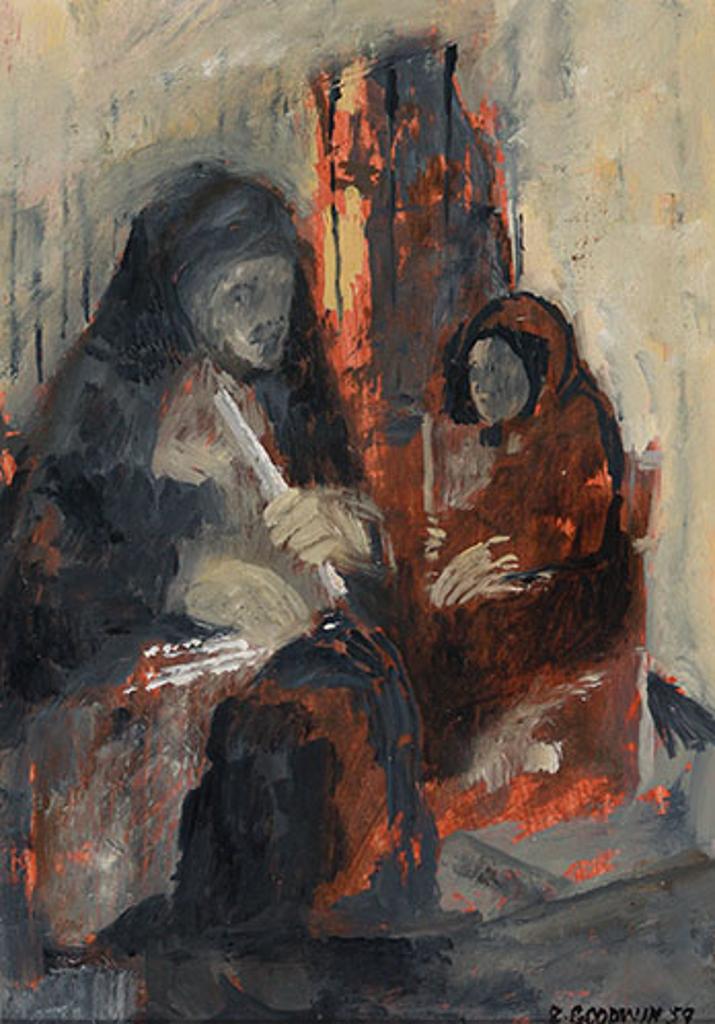 Betty Roodish Goodwin (1923-2008) - The Candle Sellers