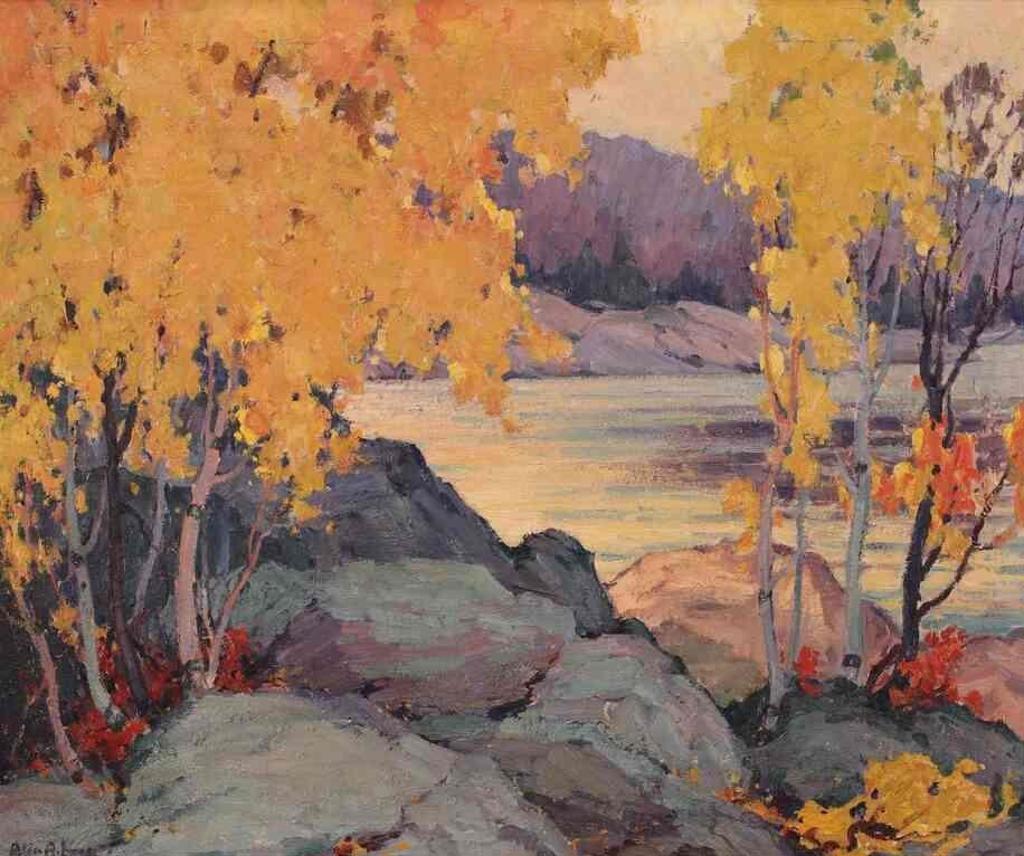 Alice Amelia Innes (1890-1970) - Near Burleigh Falls