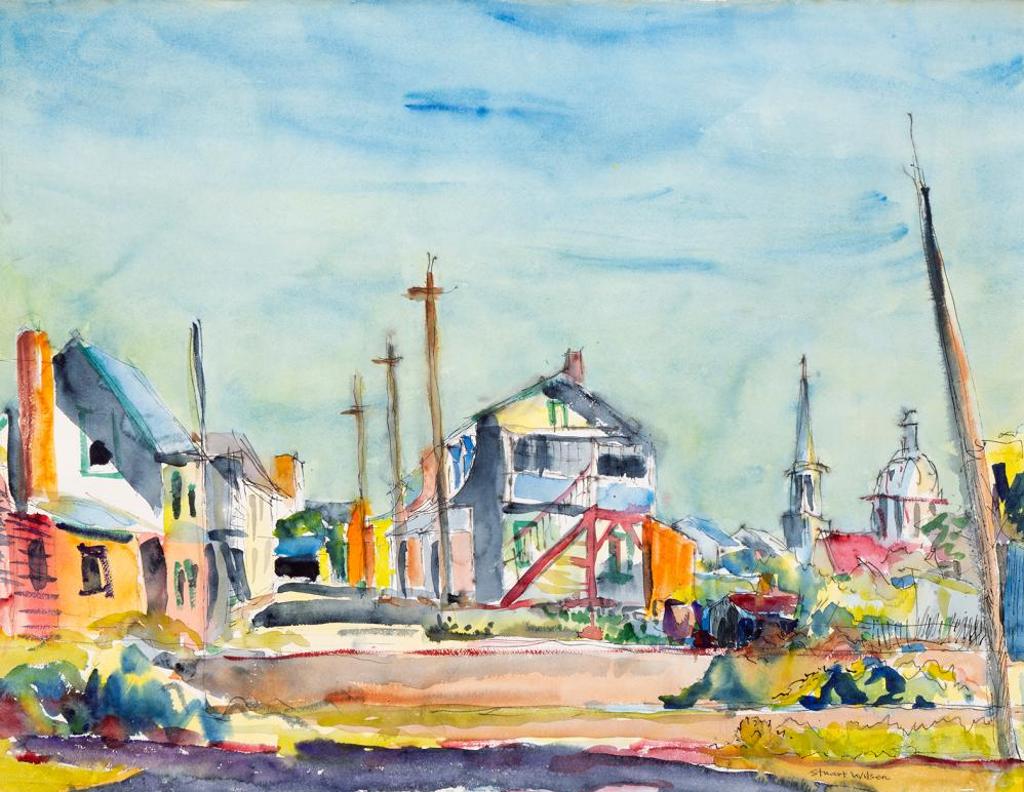 Stuart Wilson (1912-1991) - Untitled - Town