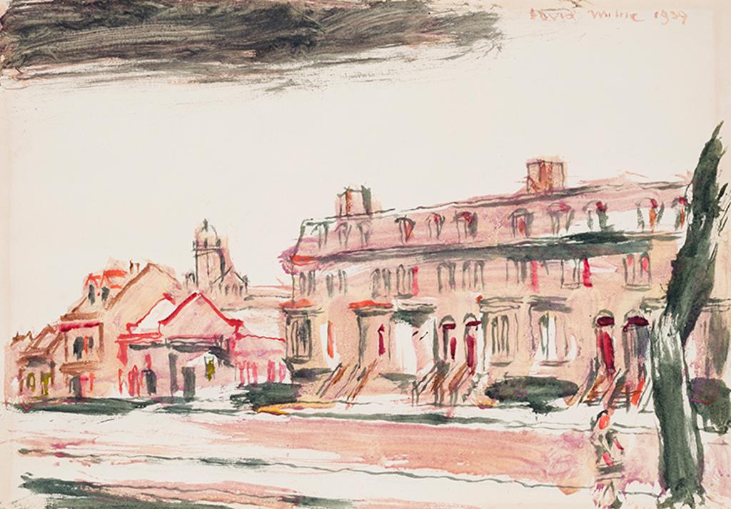 David Browne Milne (1882-1953) - Elm Street