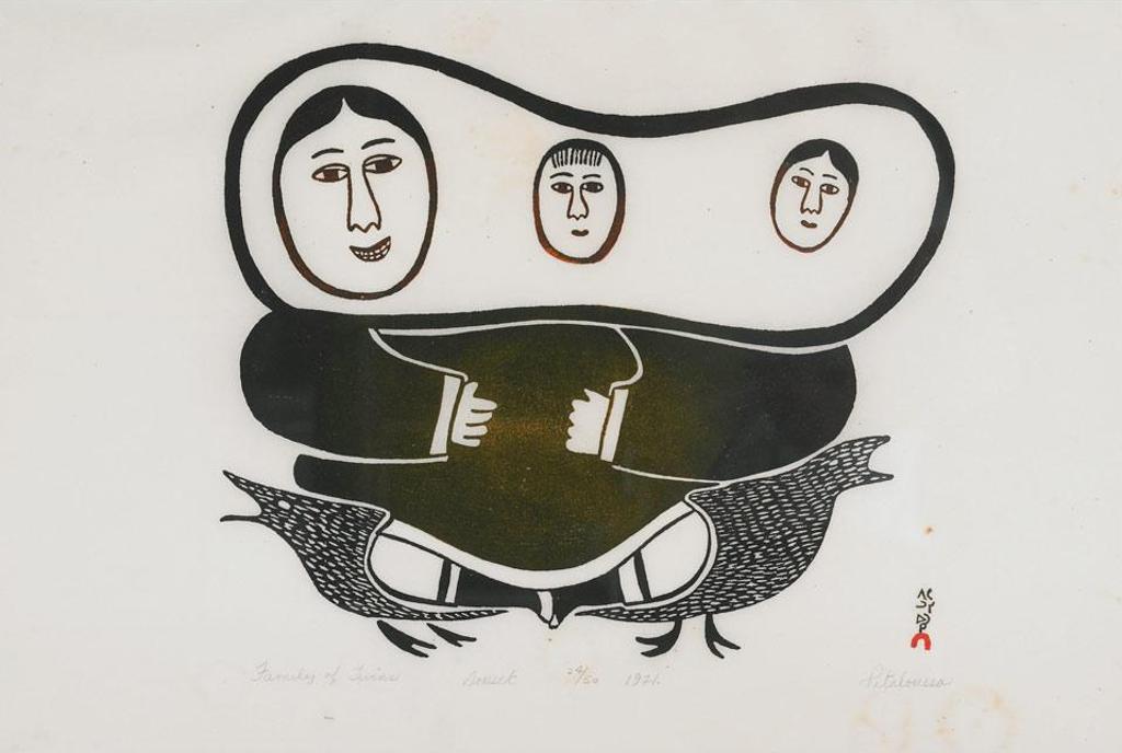 Pitaloosie Saila (1942-2021) - Family Of Twins