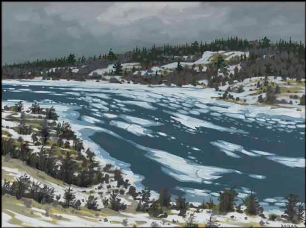 Bruno Joseph Bobak (1923-2012) - Spring Breakup