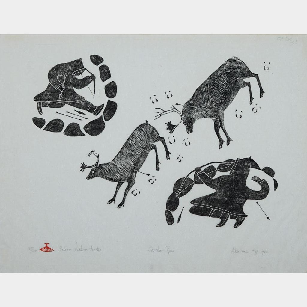 Patrick Akovak (1944-1976) - Caribou Run