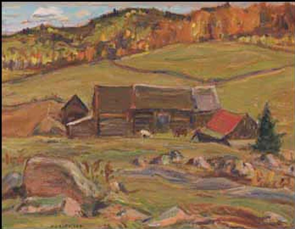 Alexander Young (A. Y.) Jackson (1882-1974) - Farm at Combermere