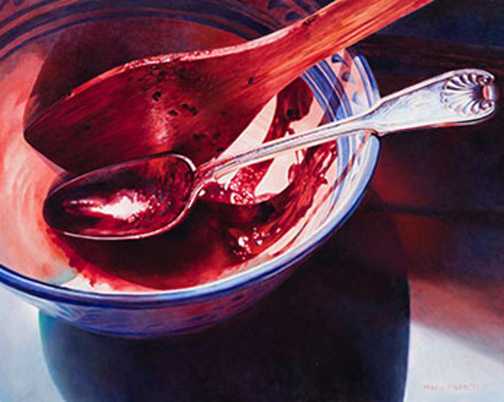 Mary Frances West Pratt (1935-2018) - Preserving Summer - Black Currant Jam