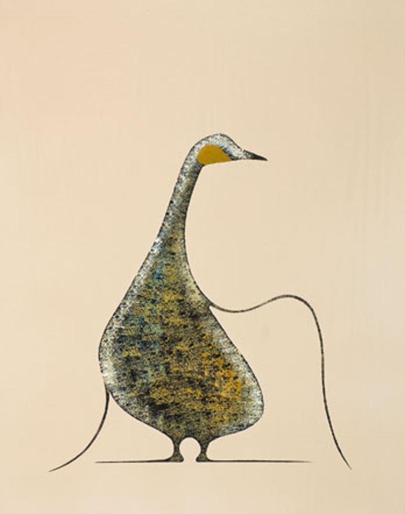 Benjamin Chee Chee (1944-1977) - Standing Goose
