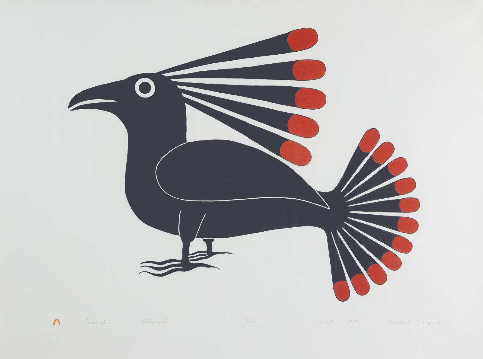 Kenojuak Ashevak (1927-2013) - Tulugauja