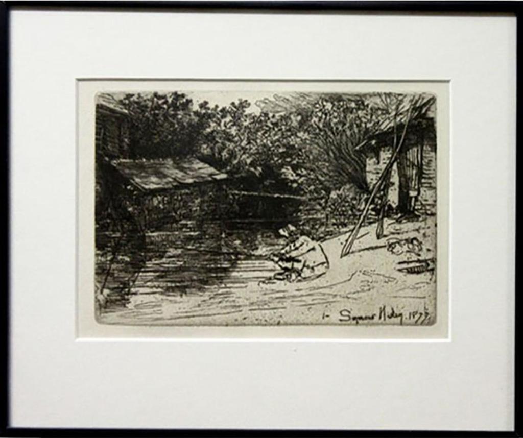 Francis Seymour Haden (1818-1910) - The Complete Angler ( Ye Compleat Angler)