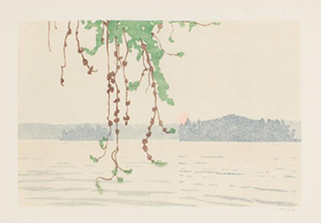 Walter Joseph (W.J.) Phillips (1884-1963) - Smoke Haze, Lake of the Woods
