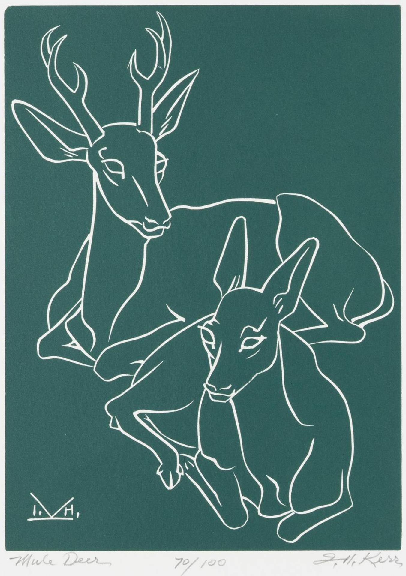 Illingworth Holey (Buck) Kerr (1905-1989) - Mule Deer