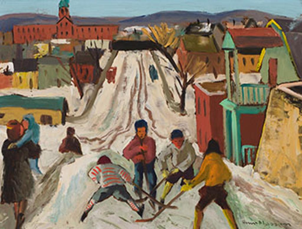 Henri Leopold Masson (1907-1996) - Hockey Players