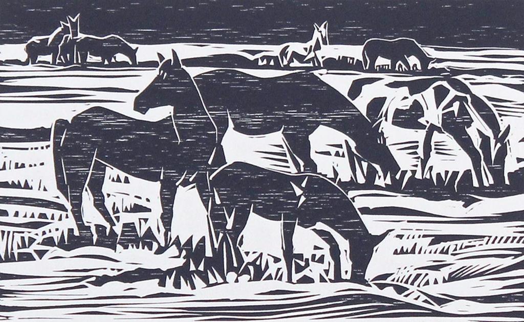 Illingworth Holey (Buck) Kerr (1905-1989) - Wintering Out; ed. #49/100