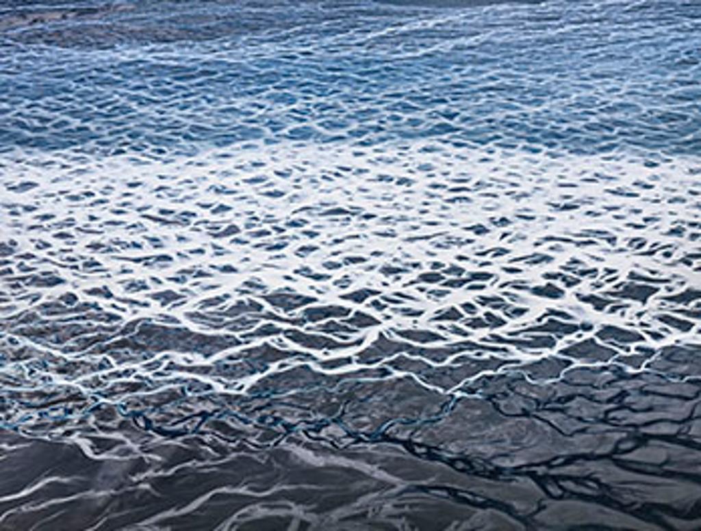 Edward Burtynsky (1955) - Glacial Runoff #1, Skeidararsandur, Iceland