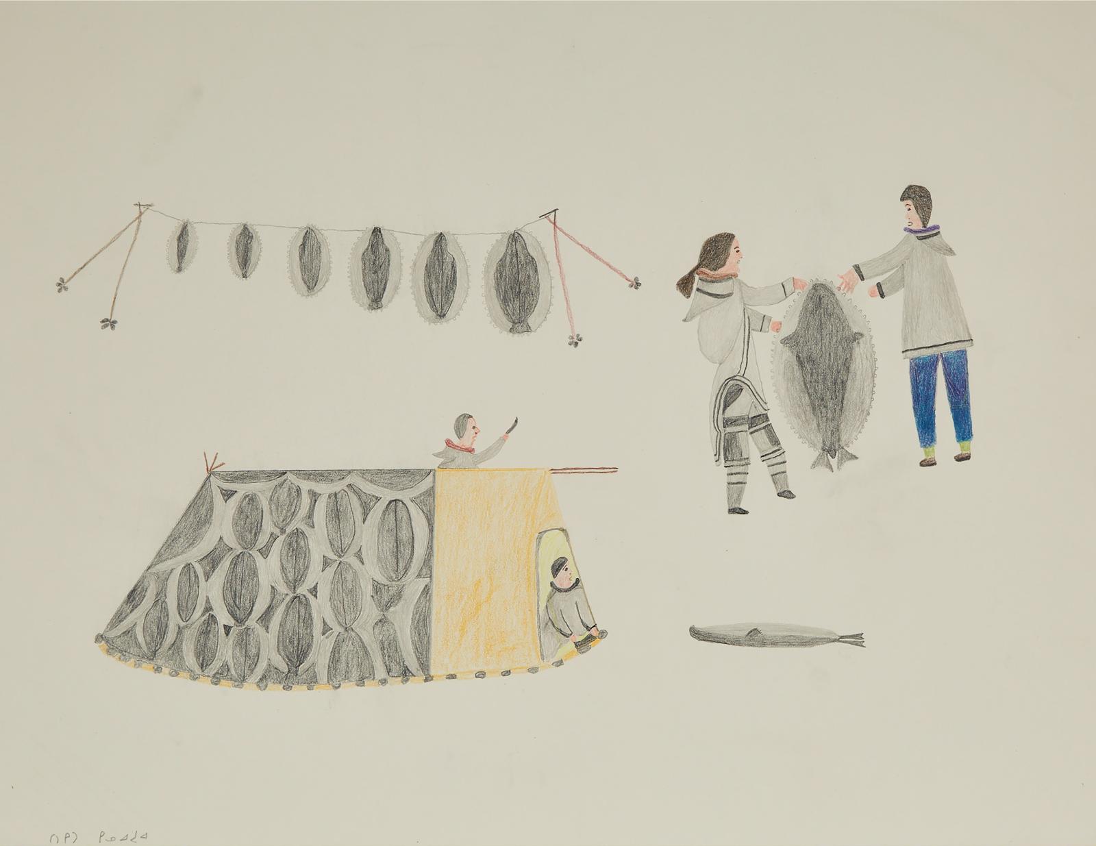 Tikitu Qinnuayuak (1908-1992) - Untitled
