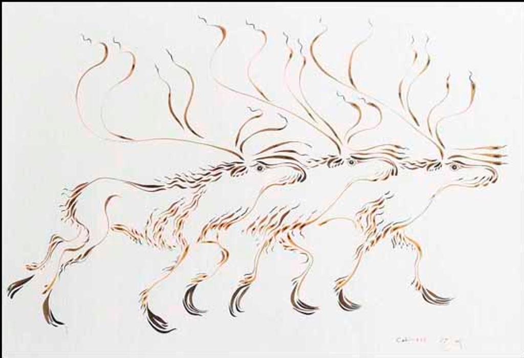 Eddy Cobiness (1933-1996) - Caribou (02003/2013-661)