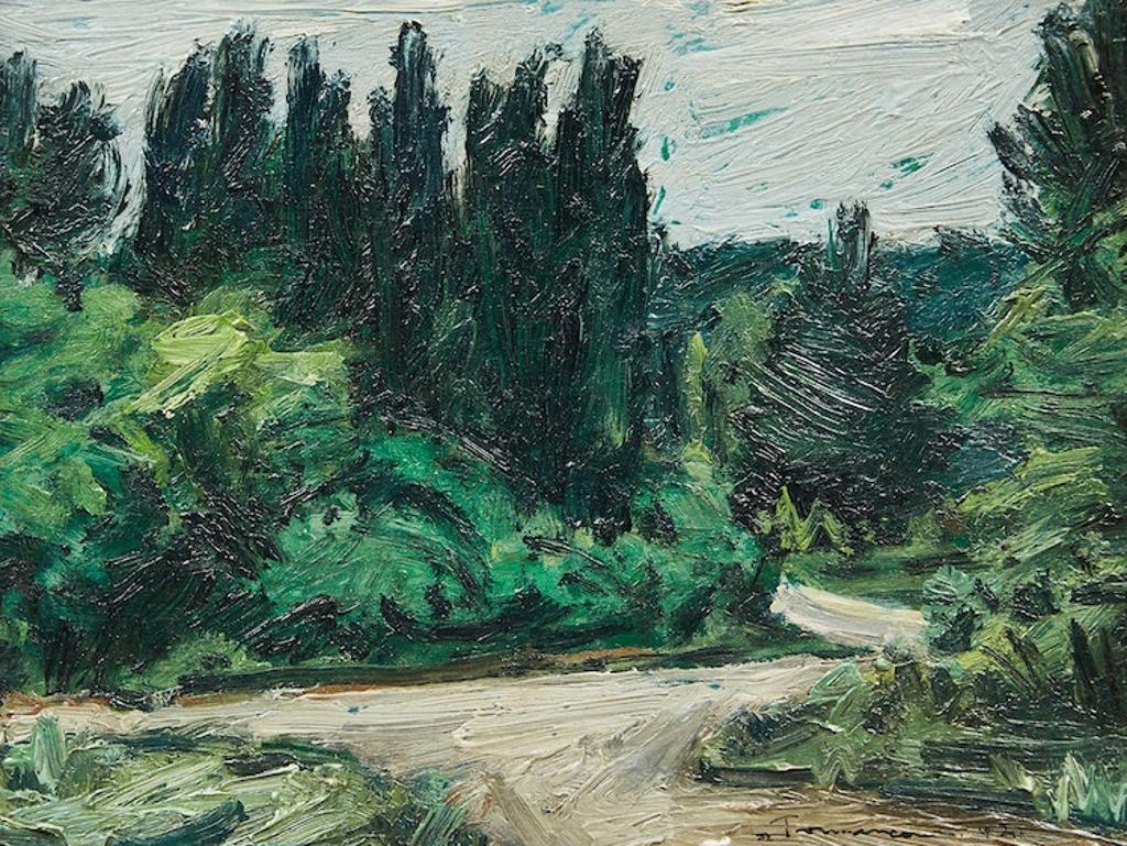 Jacques Godefroy de Tonnancour (1917-2005) - Sans titre (Paysage)