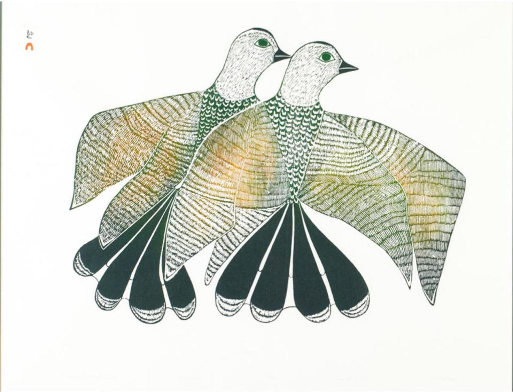 Pitaloosie Saila (1942-2021) - Ptarmigan In The Fall