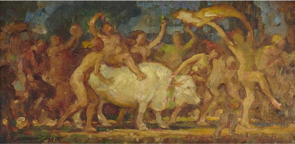Adam Sherriff Scott (1887-1980) - The Abduction Of Europa