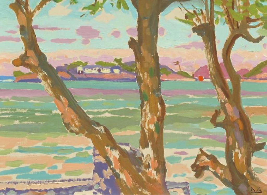 Illingworth Holey (Buck) Kerr (1905-1989) - Rat Island, St. Lucia, W.I. (From Our Verandah); 1978
