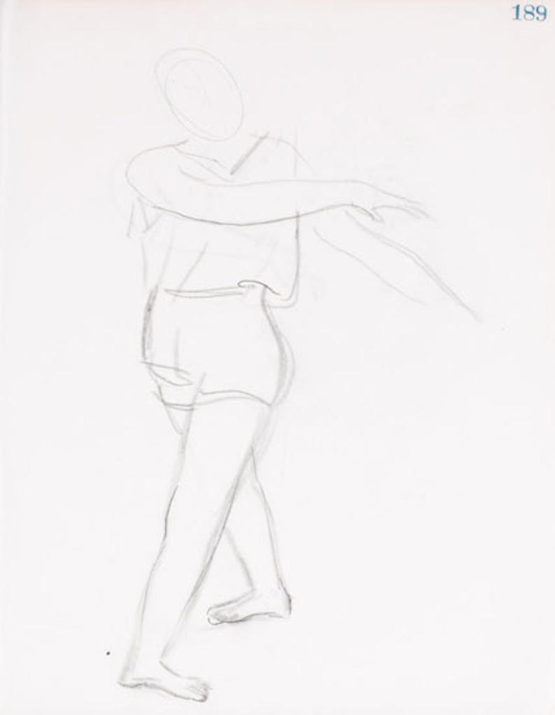 William Goodridge Roberts (1921-2001) - Figure in Motion