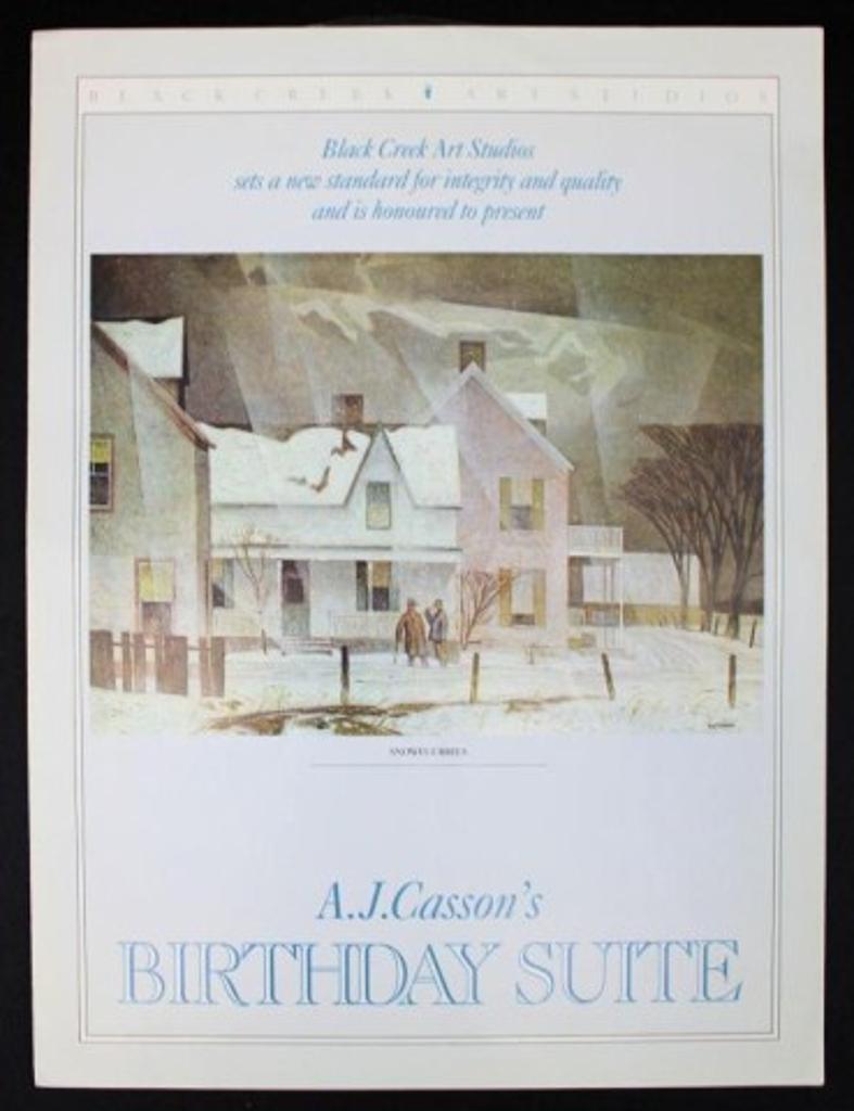 A.J. Casson (1898-1992) - Containing 9 off set photo lithographs